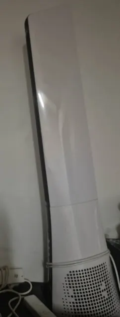 Vertical warm air blower