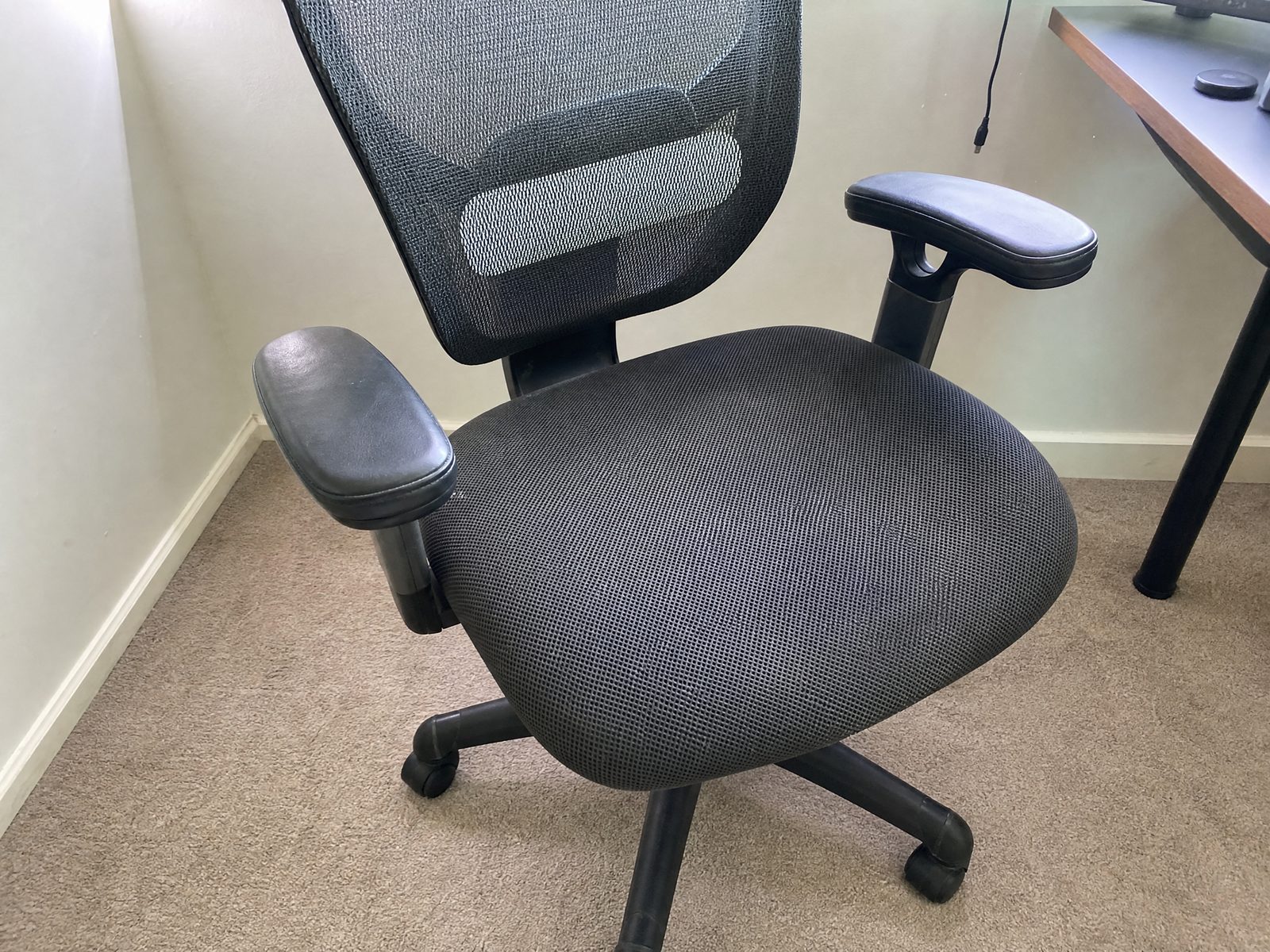 Study chair, ergonomic