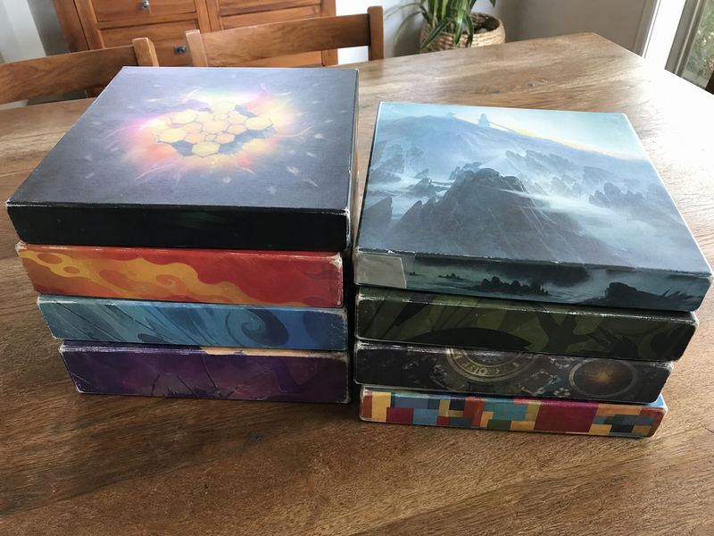 Board games bundle, 8 games