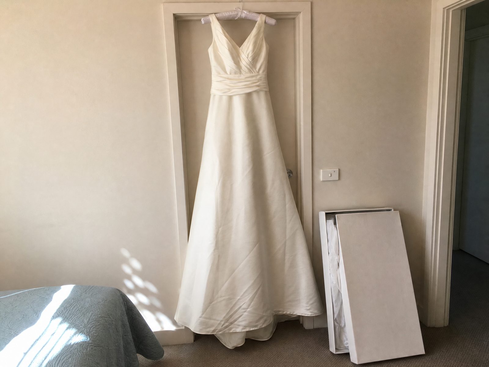 Wedding dress, size 8