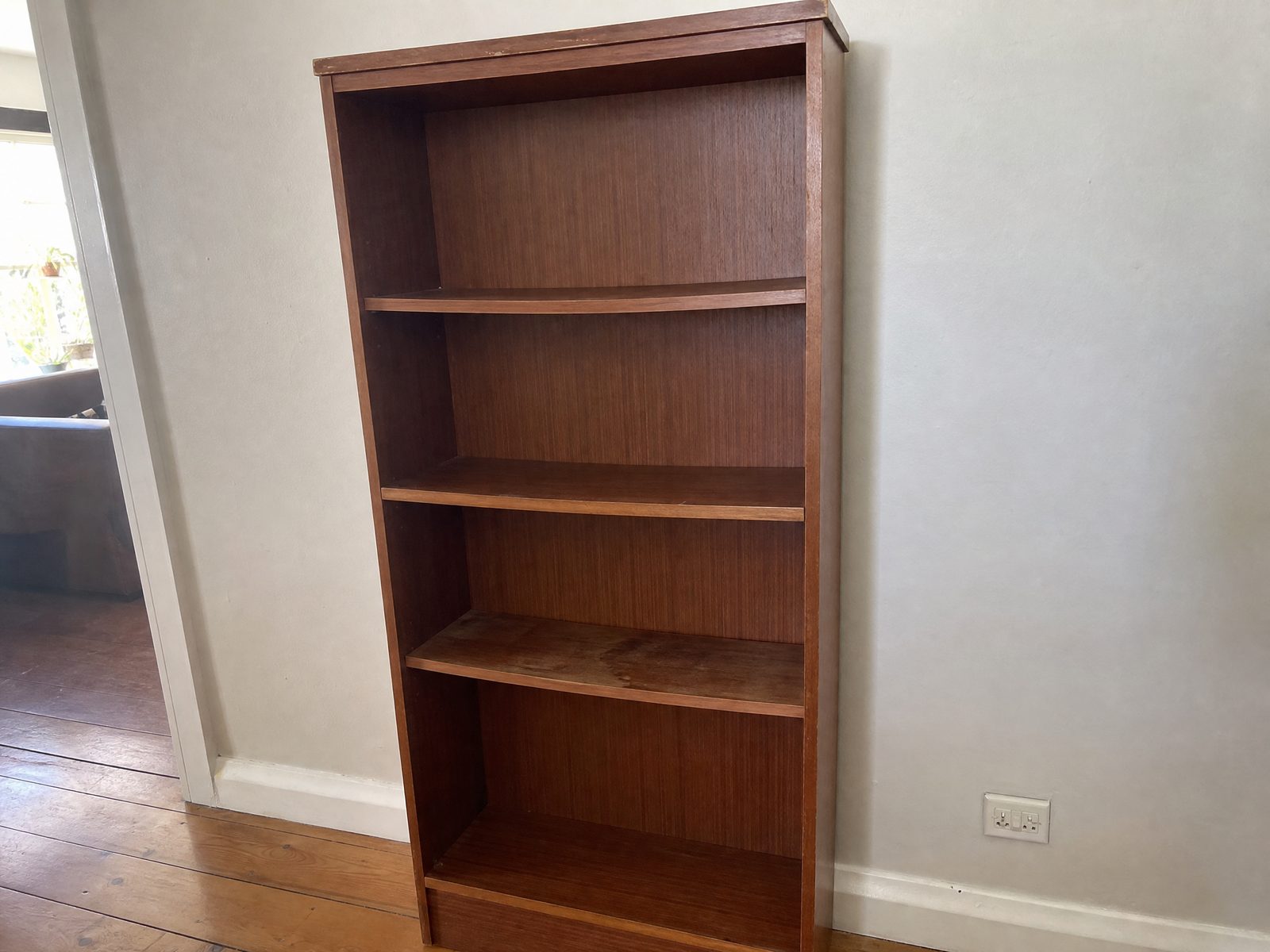 Bookcase, tall narrow