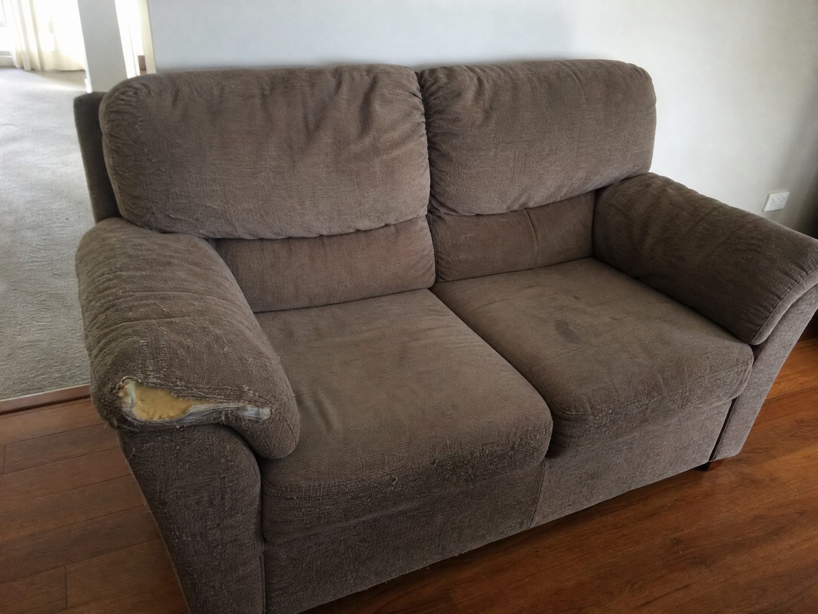 Two-seat couch, free pickup